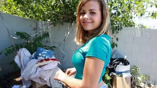 Big ass white girl takes dick like a pro