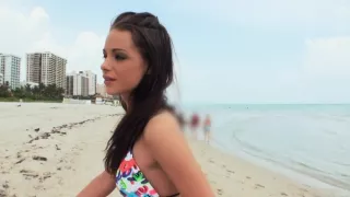 Slut playing with cock