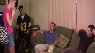 sister In Law Giving A Handjob