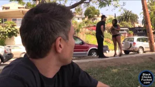 Two nasty white dudes tag teamed black girl Monique Symone