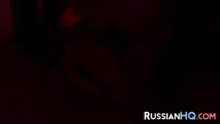 Russian Girlfriend Giving A Blowjob