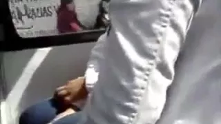 Groping A Girl On The Bus