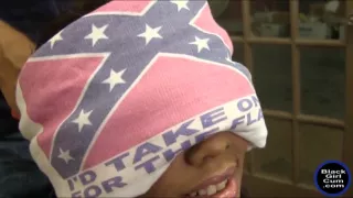 Sexy ghetto Leilani Leeane deepthroats and cum showered