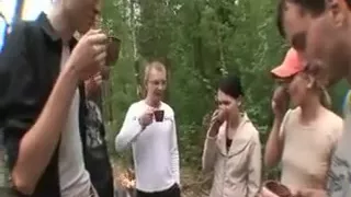 Outdoor Orgy In Russia