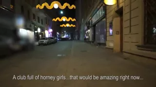 Racy handjob pleasuring