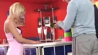 Blonde Russian MILF In A Threesome