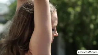 Hot Lily Love gets passionately laid after her monrning yoga exercise