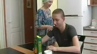 Russian Mother Fucked By Step Son