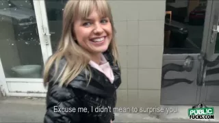 Mias perfect body gets fucked hard by a stranger at the coffe shop