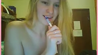 Russian Girl Playing With Her Pussy