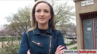 Hot Eurobabe Melanie banged for money