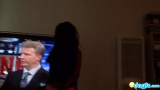 Big Black dildo for her black pussy