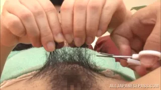 Beautiful Japanese teen Satomi Nomiya rides cock and gets creamed