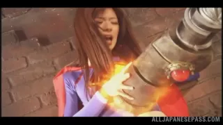 Ren Aizawa amazing Asian teen enjoys bondage acts