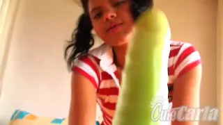 PremiumGFs Video: Cute Carla Toys Herself