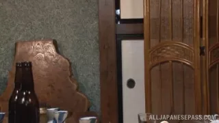 Mio Takahashi hot Asian milf in kimono gets hard fucked