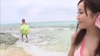 Nice Asian teen enjoys outdoor fucking at the beach