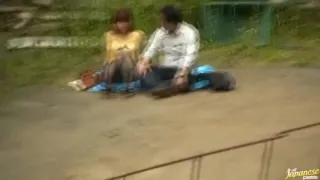 Horny Japanese couple have hardcore outside sex fun