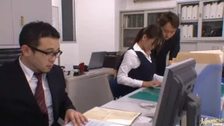 A Hard Fuck At The Office Picks Up Her Afternoon Production