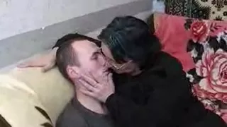 Russian Granny And Stud 081