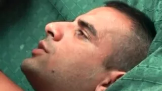 Latino dude riding cock from both sides