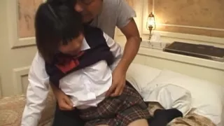 Japanese schoolgirl gets anal penetration