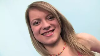 Pretty in pink teen widens asshole through hardcore anal fucking