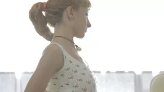 Janette is giving the hot sexy massage to big piston