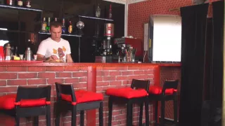 Barman giving hard anal fuck to the panty girl