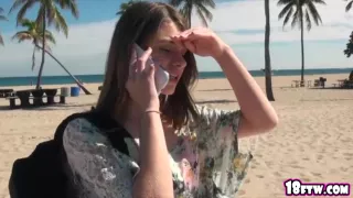 Super hot Blonde teen Alice March recieves an intense fucking with her boyfriend in her room