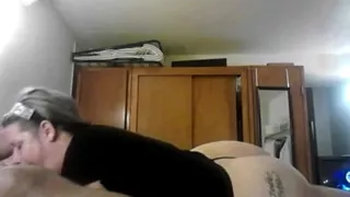 White BBW and her friend