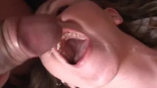 Amateur girlfriend anal with huge cum in mouth