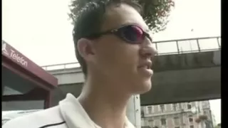 Hirsute granny Ibolya outdoor fucking