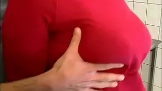 Fette Oma ficken und Oral-Sex mit Essen