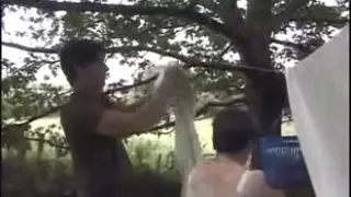 Aged with large bazookas acquire drilled