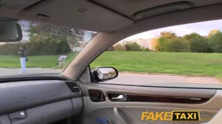 FakeTaxi: Youthful student bonks for specie on her voyage