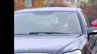 Women In Green Satin Blouse Gets Gangbanged