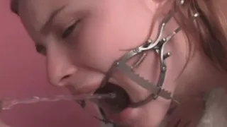 Dirty young sluts drinking piss