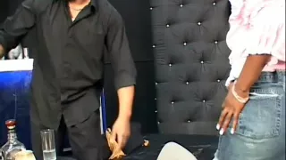 Big Dick Black Stud Nails Two Bitches