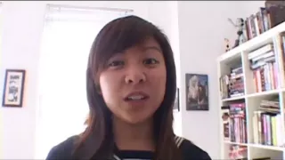 Asian cutie enjoys a hard POV fuck and facial