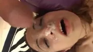 Amber raynes gag & bukkake