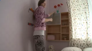 Hawt legal age teenager babe with constricted cum-hole screwed in her girlish bedroom