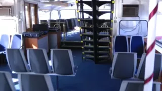 Dilettante public porn on a ferry