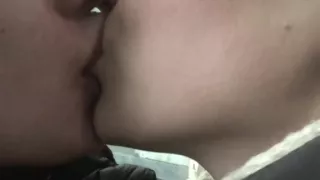 Worthy cum discharged on slim cutie's hot booty