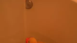 Babe strokes boyfriend's ramrod with feet