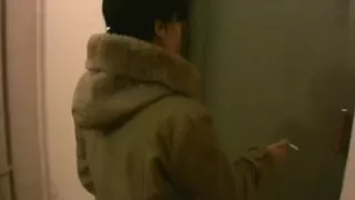 blowjob  and fuck in the porch to warm up!