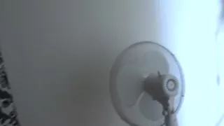 Exposed pair having sex in the kitchen and reaching agonorgasmos