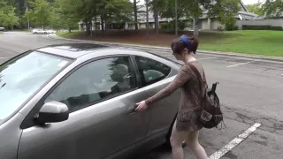 Drilled and Cum discharged his girlfriend in the forest