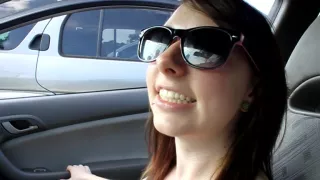 Youthful girlfriend engulfing and fingering in the fitting shop