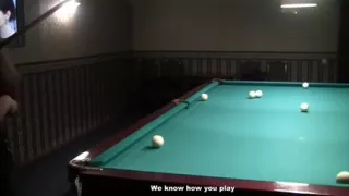 Woman with tiny whoppers fuck at pool